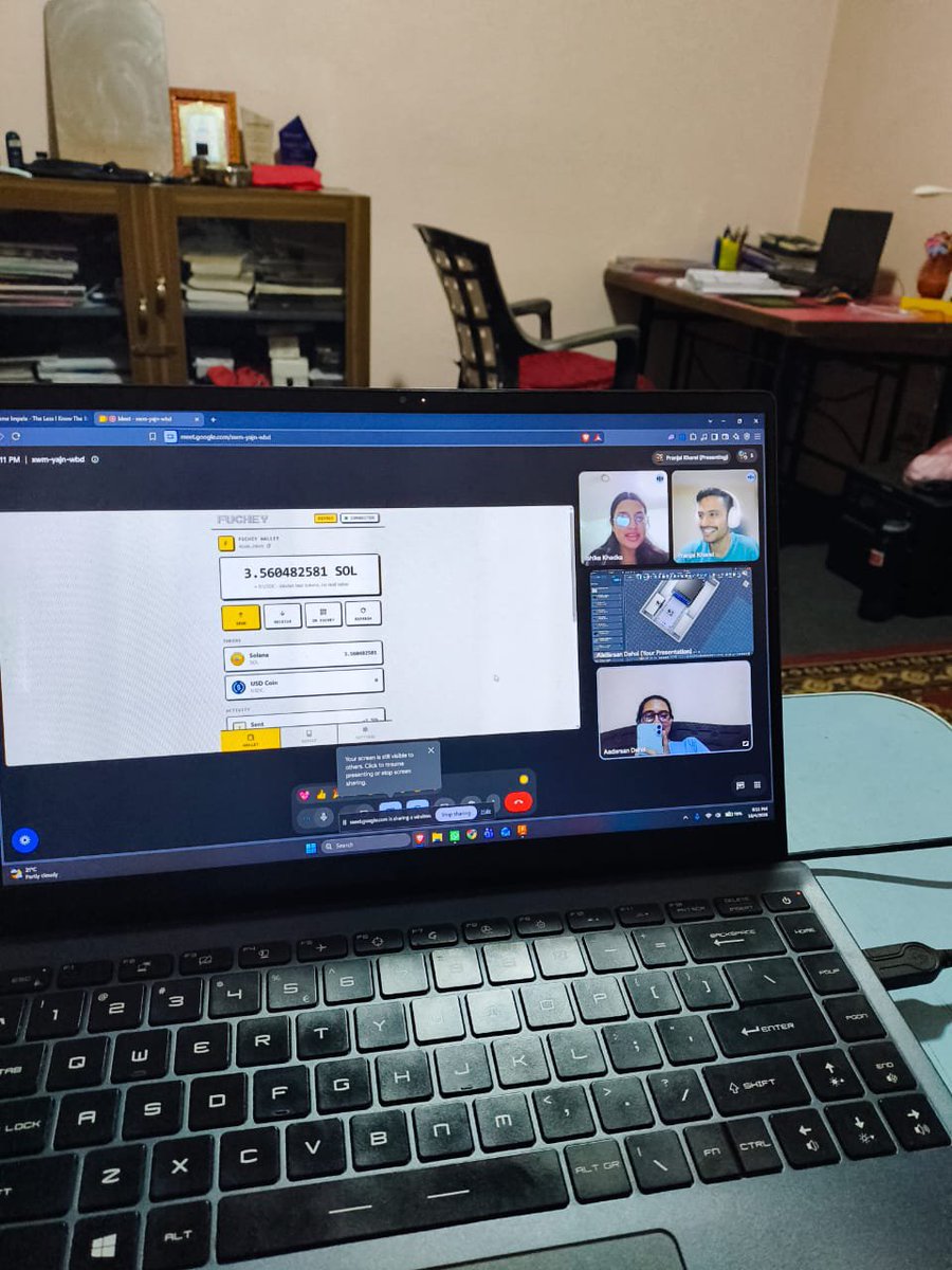 AadarsanD's tweet photo. Behind the scenes with the team!
Polishing the companion app for Fuchey late into the night.
Exciting updates ahead!
Stay tuned .
@fuchey__
@SuperteamNPL
#Fuchey #BuildingInPublic https://t.co/fvGd3gx450