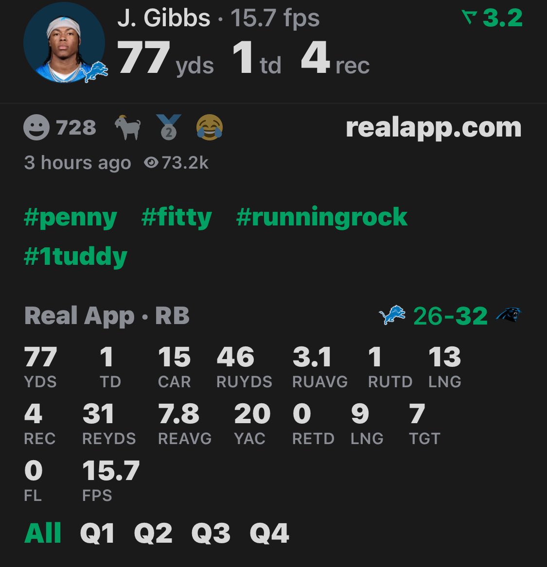 p1cass00's tweet photo. Shit say 46 rush yards Dont yall ever put this mf in RB1 talks again , We show up in big games . https://t.co/yK4RSt2d1W