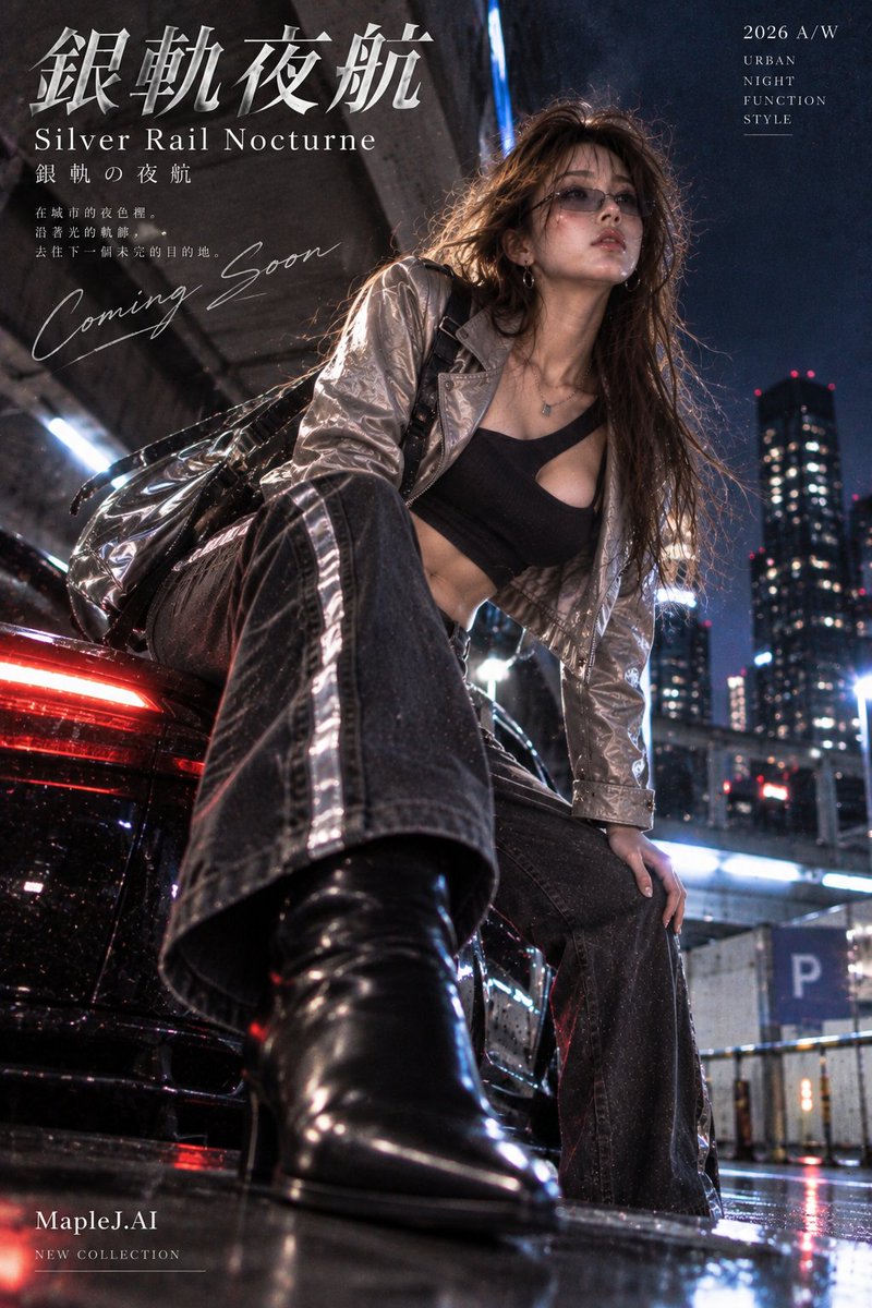 maplejohn01's tweet photo. 「银轨夜航」即将发车。
末班车不是终点,夜晚才刚刚开始。 🌃
Coming Soon.
#银轨夜航 #ComingSoon #MapleJAI https://t.co/pAnPUL7348