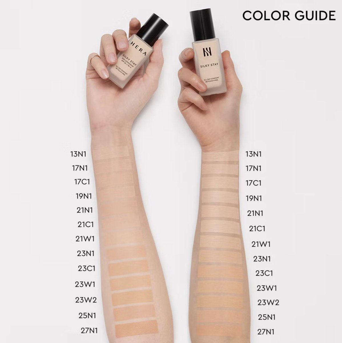 songtorr2's tweet photo. #ส่งต่อเครื่องสำอาง #ส่งต่อ รองพื้น HERA silky stay long wear สี 21N1 1,200บาท ถ้าพร้อมรับต่อลองได้ค่า รองพื้นตัวดังไวรัลในติ้กตอก ติดทนกันน้ำกันเหงื่อผิวสวย ทาไปวิ่งยังรอดค่า พร้อมโอนมีของแถมให้นิดหน่อยงับ🥰🫶🏻 #ส่งต่อแบรนด์ไอจี #HERA #พร้อมส่ง https://t.co/D254iONBJ5
