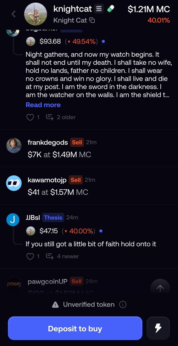 Validation99550's tweet photo. $swordcat $knightcat

What will it take to get this guy behind bars? https://t.co/Zf0r3ZhDpC