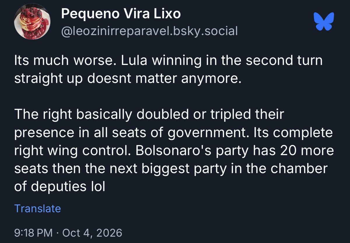 HistedLab's tweet photo. This is re: Brazil. Post below is “Hard to do anything when Facebook, X, and Instagram host all political discourse.” 

Turns out that media ownership matters. 

If we are going to fix US democracy we simply must pry media and platform control out of the claws of billionaires. https://t.co/rK4KHhpG8Y