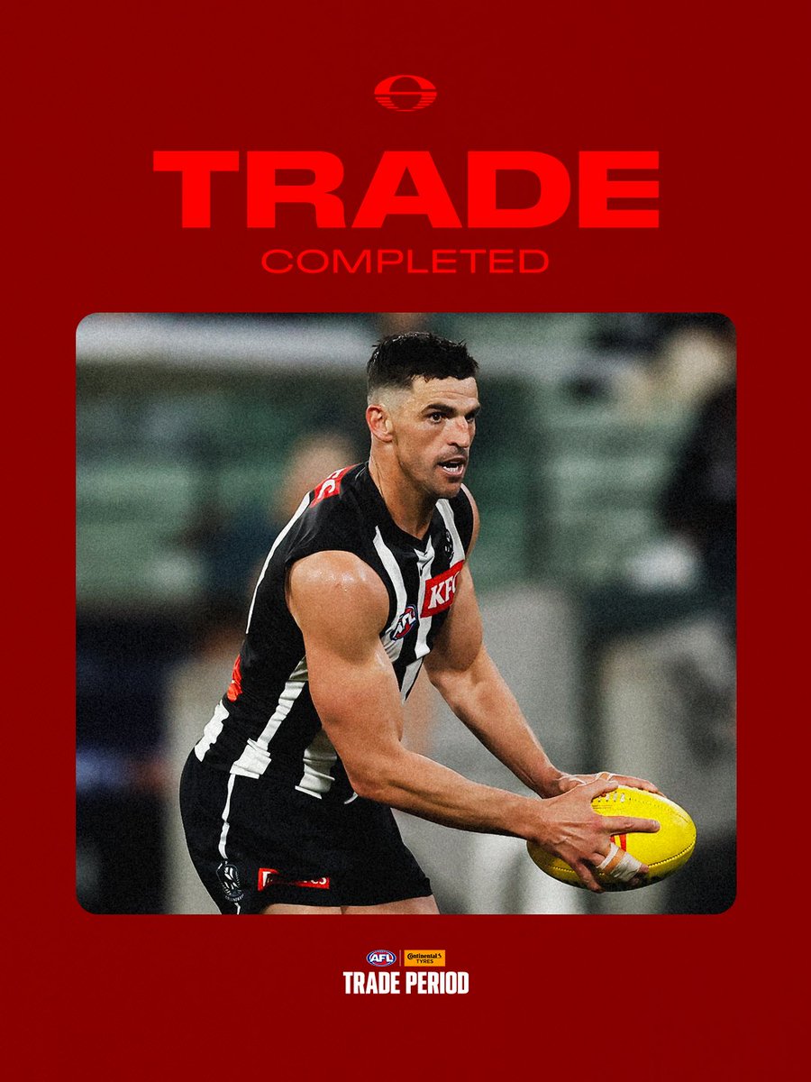 GoldCoastSUNS's tweet photo. Scott Pendlebury is a SUN ☀️

We’ve executed a trade with Collingwood on the first day of the Continental Tyres AFL Trade Period. 

Read more: https://t.co/c1OYgSYXJn https://t.co/doqBAjSDIL