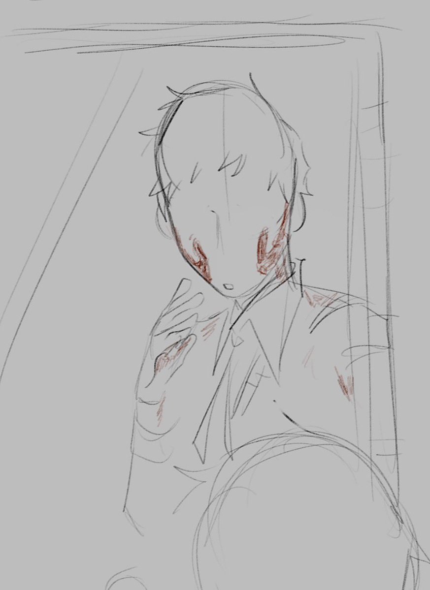 ourangboot's tweet photo. #akishinjiweek2026 day 1 - regret

not much to offer i hadnt intended to participate until wayyy last minute but the quality only goes up from here… by god i will make it through this week… i will get stronger every day https://t.co/1ZirJapfkj
