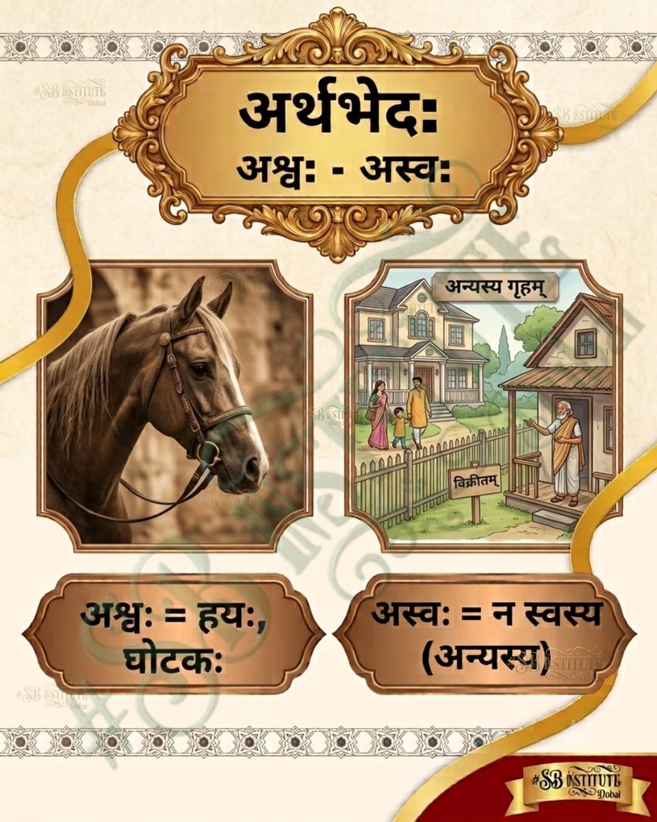 instituteSB's tweet photo. BHN014-अस्वः - अश्वः/Asvaḥ - Aśvaḥ https://t.co/LokAOP1GhP