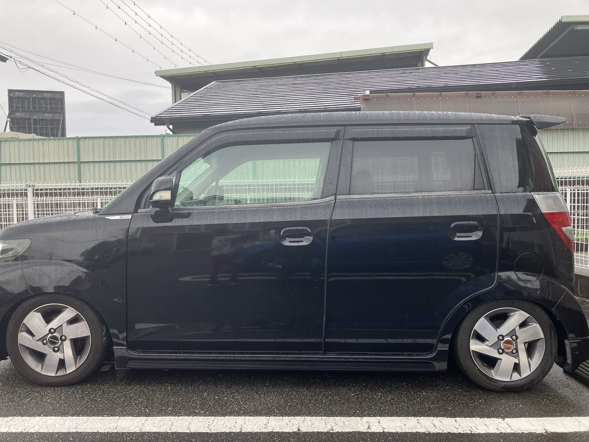 crazy_hofman's tweet photo. 車高調入れまして全下げです
バンプタッチやばいです
普通に山行けますw

ゼストスパーク
Wターボ https://t.co/U0rUA6O8Hg