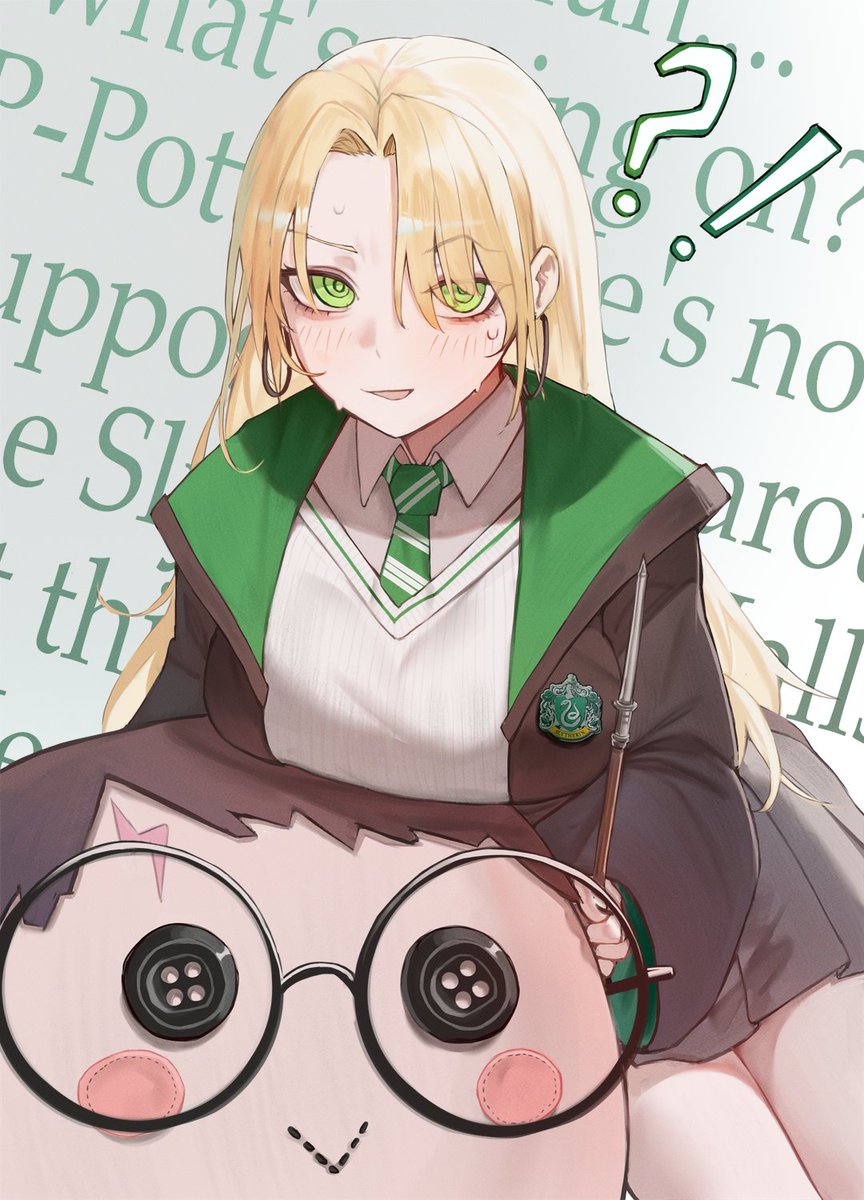 Korotyaa's tweet photo. "P-Potter?! It's not what it looks like!!!"
#malfoid https://t.co/IMRqEHIdYl
