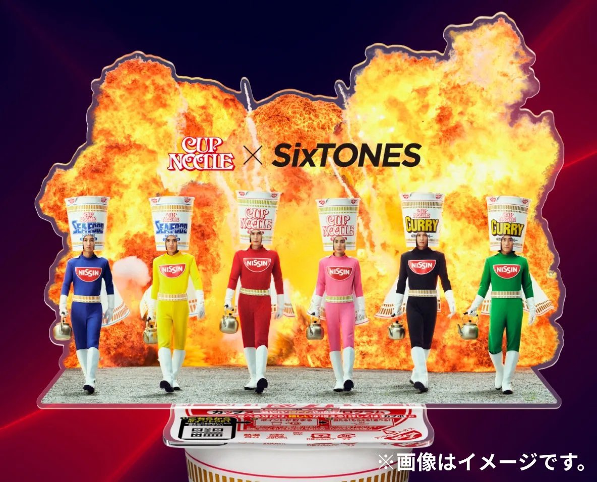 ______JC6's tweet photo. フタどめという名のアクスタ https://t.co/4r5UBFn9Vm