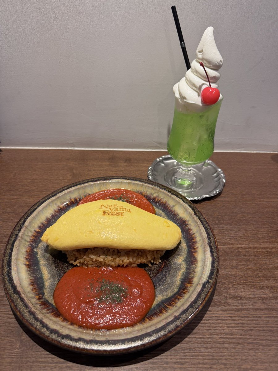 Meteore2741's tweet photo. ずっと来てみたかったナガヤマレストでランチ🍽️
ビジュ最高😍
美味しかったぁ😋 https://t.co/jJZFb4VyK8
