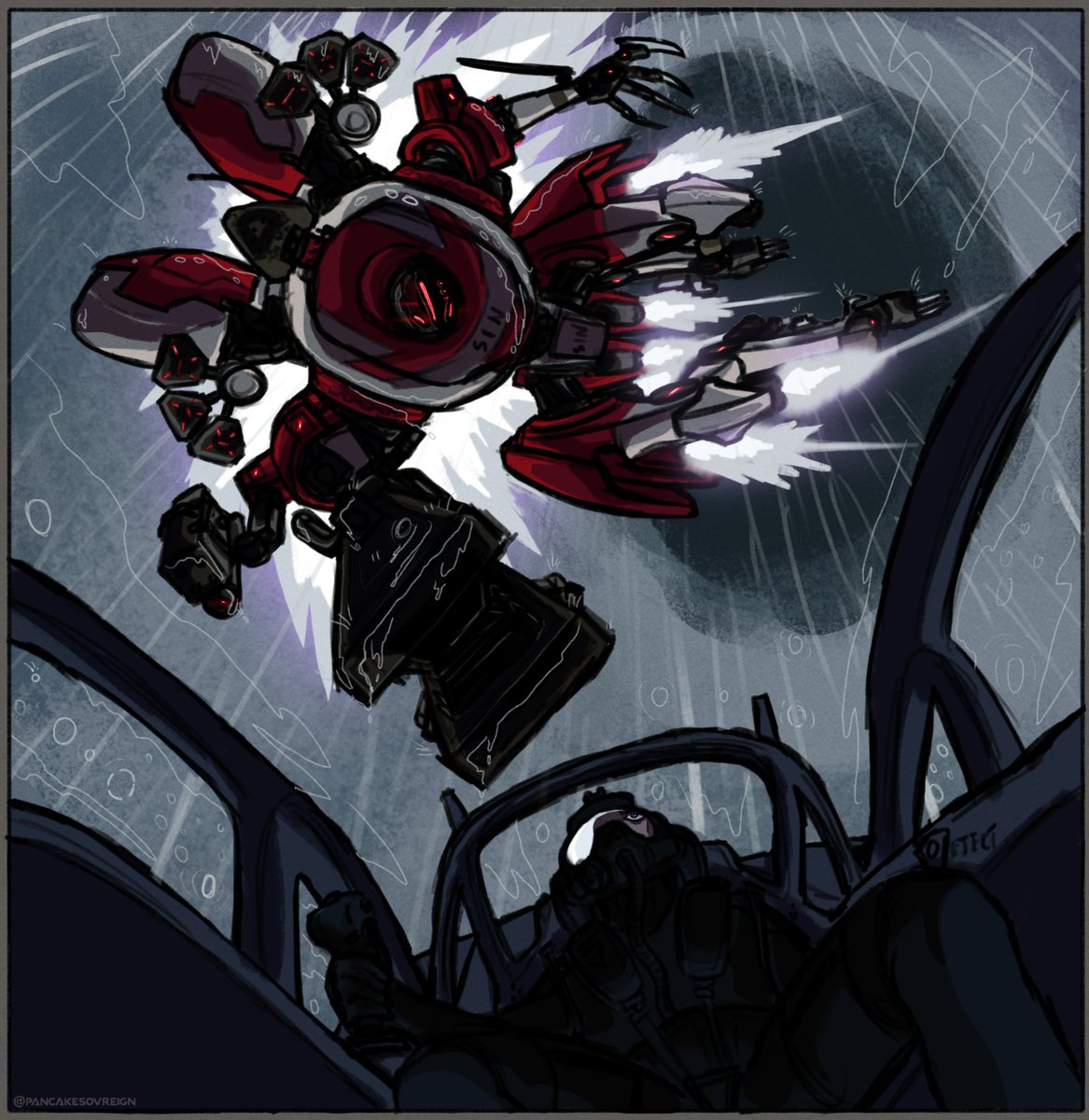 PancakeSovreign's tweet photo. :// WIP - THUMBNAIL.
.
.using all that i have learned from my 90's anime studies, illustrations and league splash art lessons on this one

#TITANFALL2 https://t.co/xmDBtmdfCA