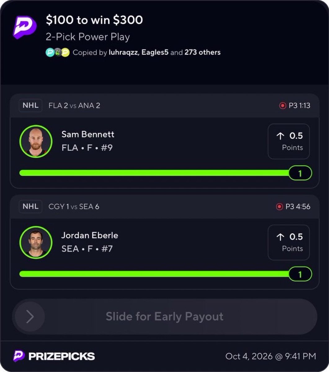 ParlayQweenn's tweet photo. ✅💰

…https://t.co/Irem6NmxBP

#Gambling𝕏 #PrizePicks #NHL https://t.co/8fGGfGpxcH