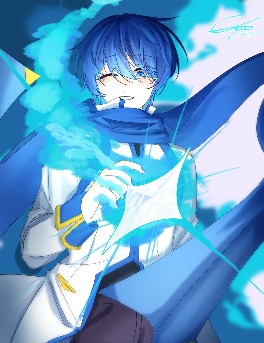 linb_dr's tweet photo. #KAITO
靑炎 https://t.co/9qYFdw3eV9