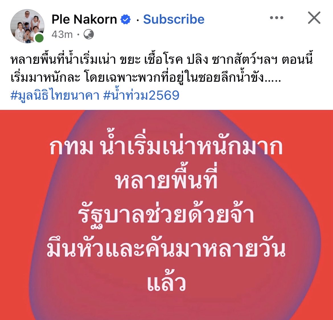 pttt236's tweet photo. พี่เปิ้ลนาครบอกว่าตอนนี้กรุงเทพน้ำเริ่มเน่าหนักมากในหลายพื้นที่ อมกก เชื้อโรคและสัตว์ที่มากับน้ำสกปรกมันอันตรายมากเลยนะ รัฐบาลจะแก้ไขปัญหาได้ยังอะ สั่งรับมือแต่มีอะไรเป็นรูปธรรมยังน้า สงสัยเฉยๆค่ะ 😔 https://t.co/qLazbcsFdV