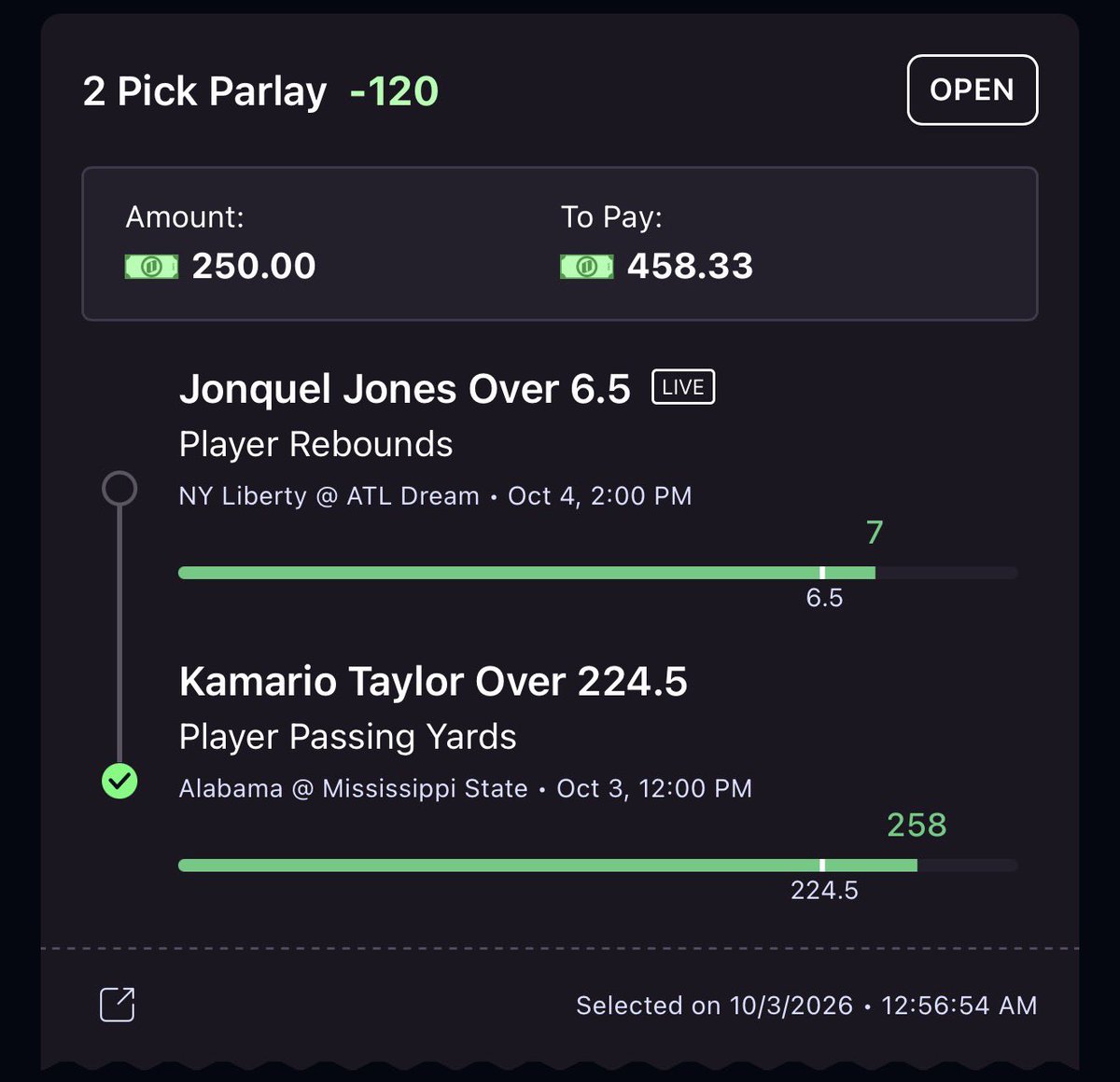 BaneSquad_'s tweet photo. I’m cashapping 4 followers $25 each who LIKE/Retweet &amp; reply with their cashapp 

This is why betting on sportbooks is Better THAN betting on those weak ass dfs apps. 

If ya’ll been running my picks, YOU UP MONEY ‼️💰

We live tomorrow am to cash again⬇️
https://t.co/TbUrXyudrg https://t.co/cRAcQynips