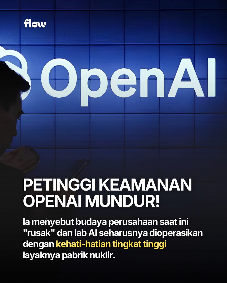 idnflow's tweet photo. Rekap Gila Dunia Tech & AI 24 Jam Terakhir! (Drama Hingga Inovasi)

Dunia teknologi dan Artificial Intelligence (AI) lagi ngebut banget dan penuh kejutan dalam 24 jam terakhir!
Mulai dari drama mundurnya petinggi OpenAI karena budaya perusahaan yang "rusak", terobosan AI Meta yang berhasil memecahkan soal matematika tingkat dewa, sampai inovasi mod Minecraft yang bikin gameplay jadi makin realistis! Nggak ketinggalan, ada bocoran produk-produk baru Apple yang bakal rilis Oktober ini, dan kabar dari luar angkasa soal persiapan pangkalan manusia pertama di Bulan.

Biar lo nggak kudet sama kecepatan teknologi yang makin gila ini, geser ke kiri buat liat 9 rangkuman berita paling mind-blowing hari ini!

Dari semua update ini, inovasi atau berita mana nih yang paling bikin lo excited (atau malah ngeri)? Drop opini lo di komen! 

#BeritaTeknologi #FaktaSains #UpdateTech #OpenAI #idnflow