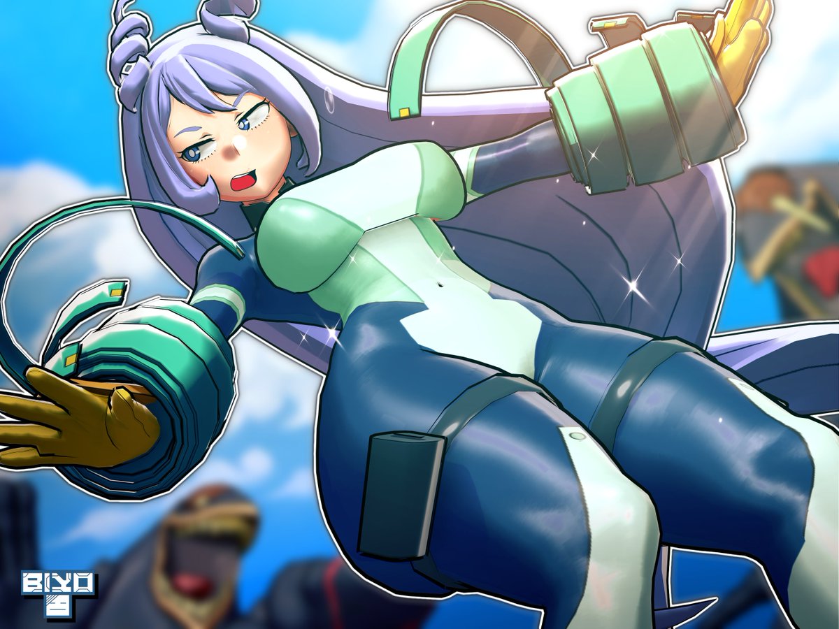 LessPerson0's tweet photo. Nejire Defeated (Instant loss) 💙🌀 https://t.co/szf9b4iRA8