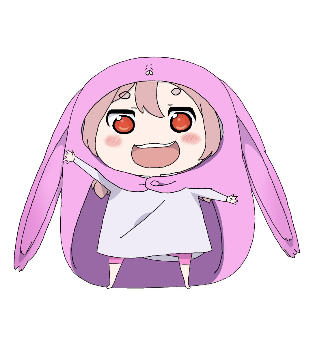 DABidoArt's tweet photo. 干物妹!エムルちゃん
(Himouto! Emul-chan)
「U.M.R」…または「E.M.R」がまだ頭の中で鳴り
 ♪「 EMU 」 ぢゃないよ, エ・ム・ ル ♪
#shanfroctober2026 day(i dunno what day it is)
#シャンフロ
#シャンフロFA https://t.co/99PRa23sfB