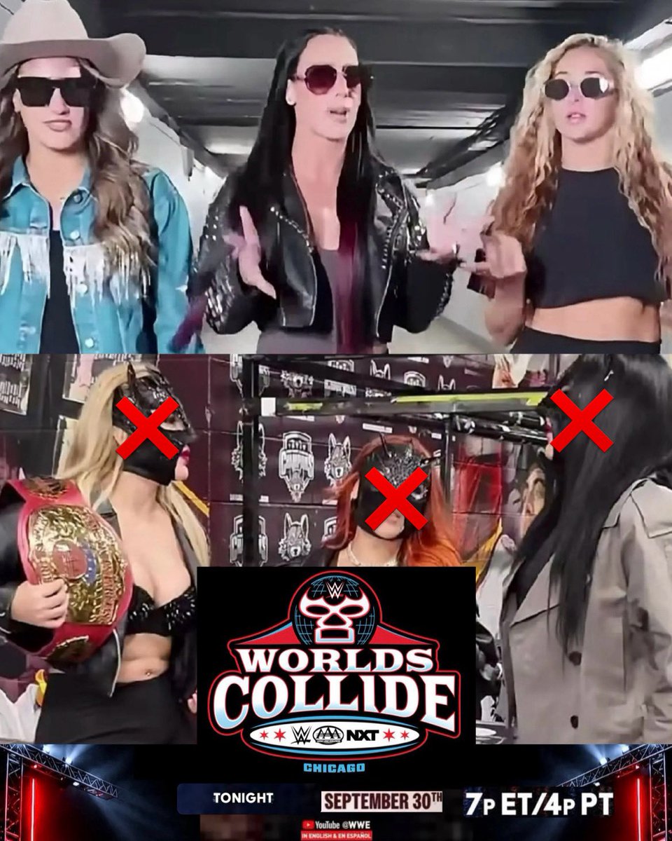 wweworldsc's tweet photo. This is the winner worlds collide. https://t.co/umLoAzvu5A