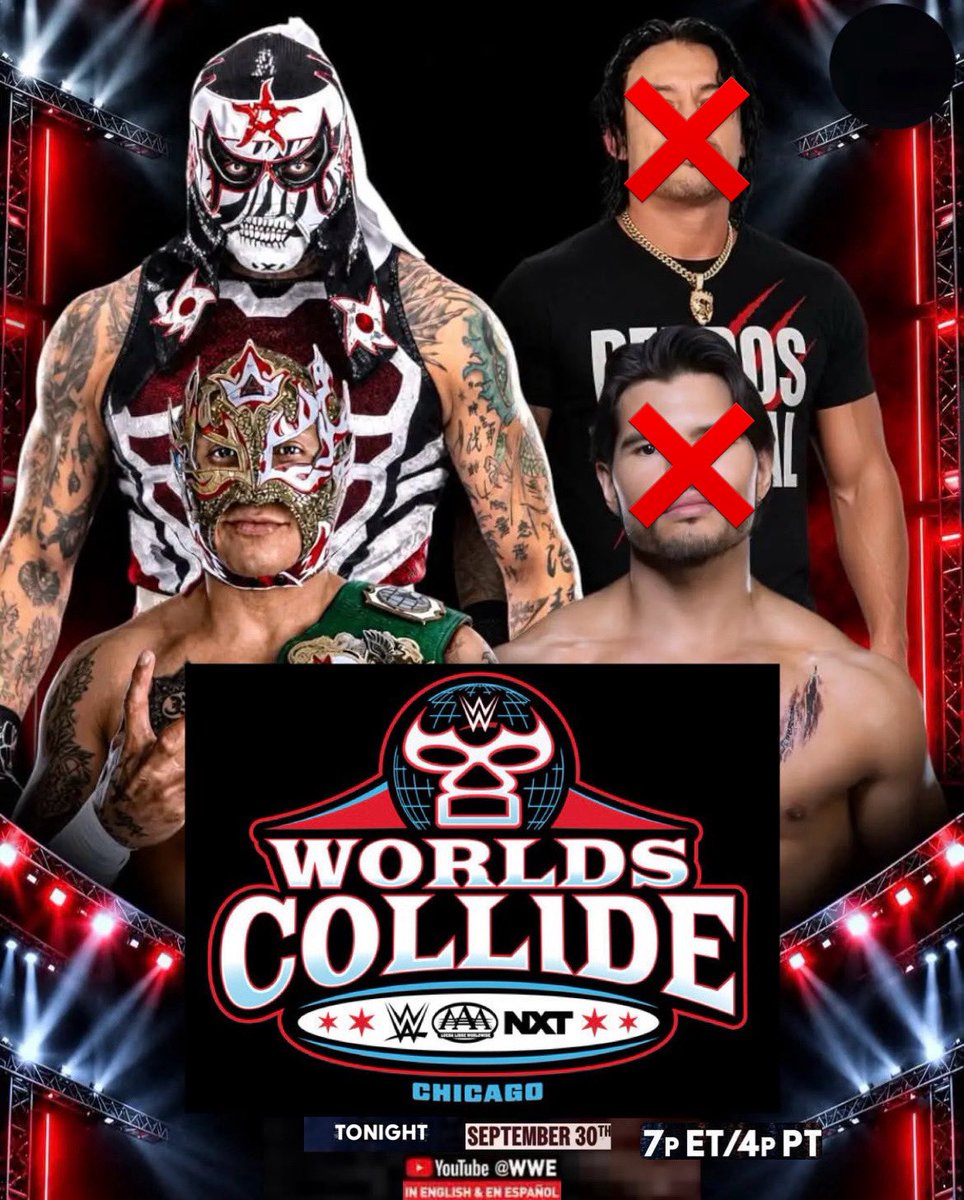wweworldsc's tweet photo. This is the winner worlds collide. https://t.co/umLoAzvu5A