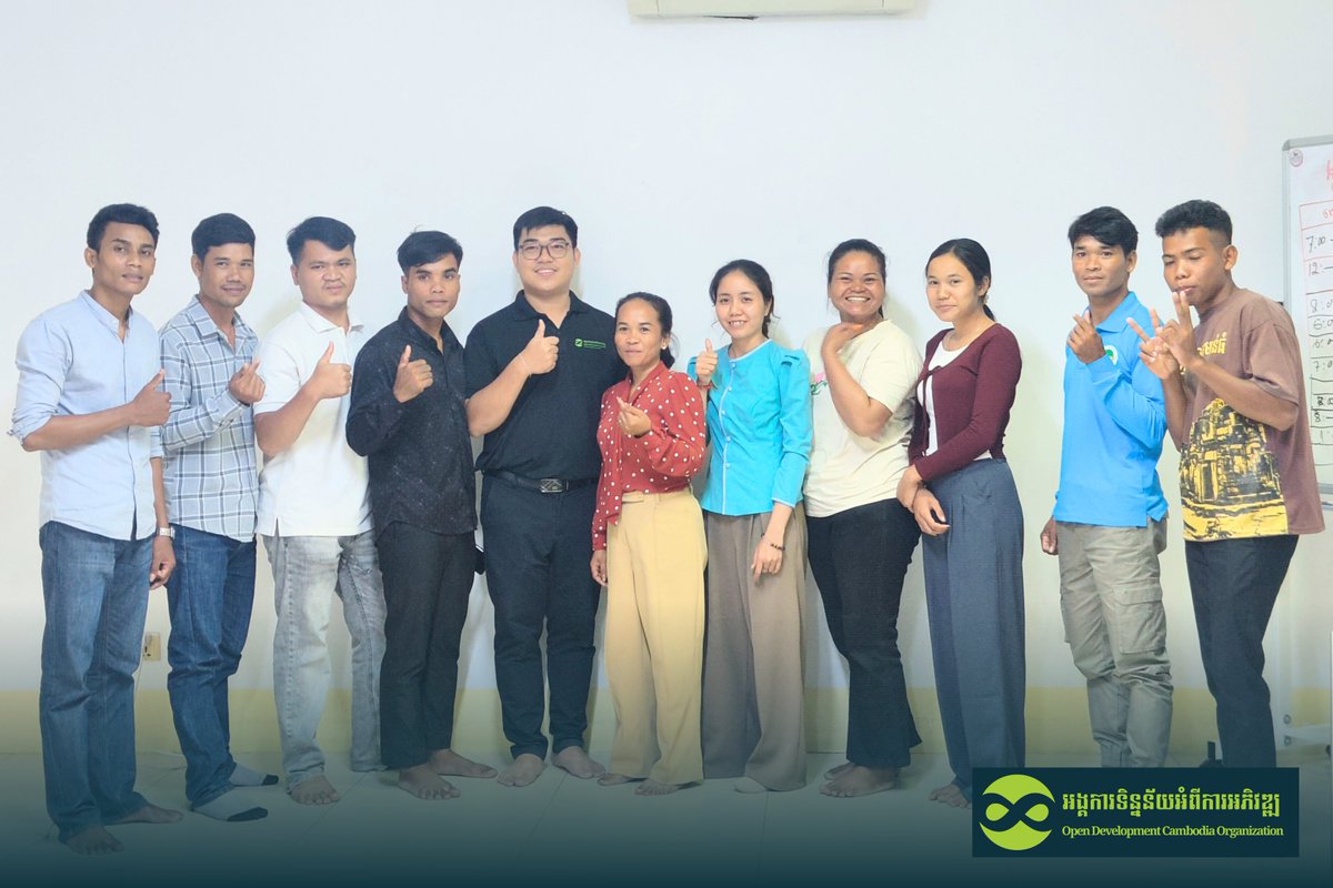 opendevcam's tweet photo. On 4 Oct 2026, #ODC and #YRDP co-organized a one-day training for 15 community representatives and youth on digital maps, satellite imagery &amp; the #ForestDisturbanceAlertPlatform, strengthening skills in forest monitoring, open data, and #naturalresourceprotection 🌳🛰️

#OpenData https://t.co/IAUpASosW4