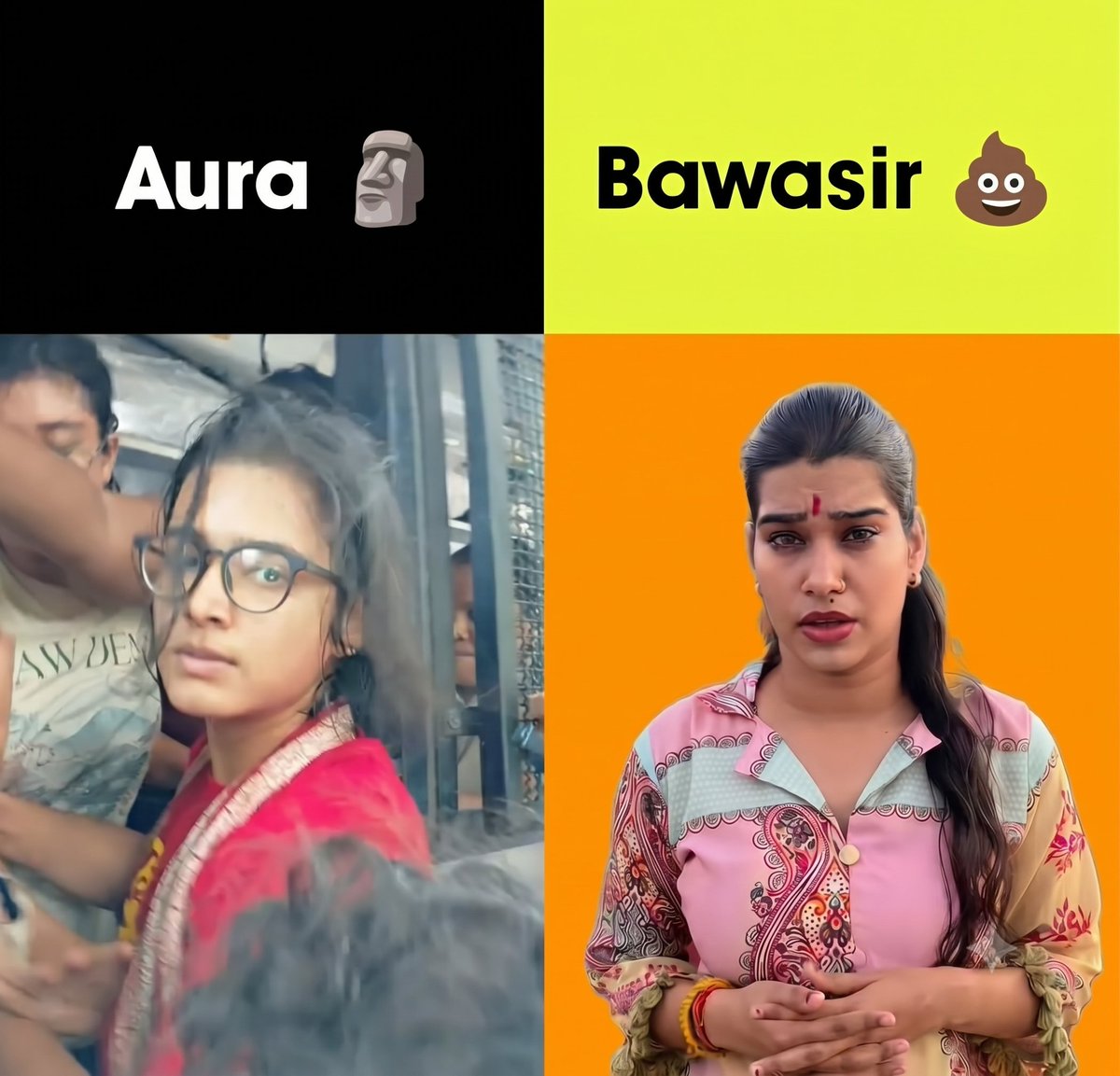 BKMN7800's tweet photo. 🗿 vs 💩 https://t.co/EHZrAJXWzO