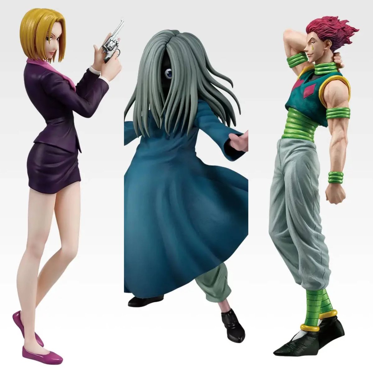 guernicass4's tweet photo. 一番くじ HUNTER×HUNTER 幻影旅団 ①

3月12日発売予定
1回850円

A賞 クロロ MASTERLISE

B賞 ノブナガ MASTERLISE

C賞 ウボォーギン MASTERLISE EXTRA

D賞 マチ MASTERLISE

E賞 パクノダ MASTERLISE

F賞 コルトピ MASTERLISE

G賞 ヒソカ MASTERLISE https://t.co/xSg1OHroAG