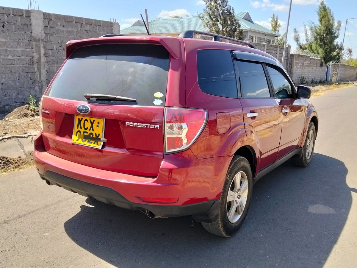 JaMtoka's tweet photo. √ 2013 Subaru Forester — SH5 🇯🇵
√ KSh1.45 Million
√ Fuel Tank: 60L
√ 10-12km/litre
√ Location: Nairobi 🇰🇪
√ +254733665551 — WhatsApp

√ 2.0-litre H4 Petrol (Non-Turbo) — EJ204
√ 150bhp @ 6000 rpm
√ 198Nm @ 3200 rpm
√ 4-Speed AT with ECO Mode
√ Symmetrical AWD

√ 6 Airbags
√ Brake Assist
√ Electronic Brake Force Distribution
√ Electronic Stability Programme
√ Halogen Headlights with Manual Leveling
√ Traction Control System

√ Alloy Rims
√ Fog Lights
√ Fabric Seats
√ Headlight Washer System