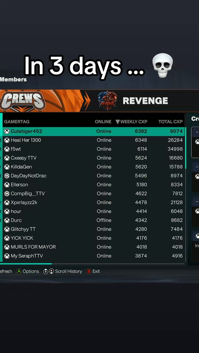 solitary2k's tweet photo. The Crew Boards Doesn’t Actually Give The Best Crew A Banner This Year … Congrats To INVICTUS But No Other Crew In The World Looks Like REVENGE Right Now #nba2k27 #nba2k #revenge @RevengeCrew2K https://t.co/d0Cm1yyuMv