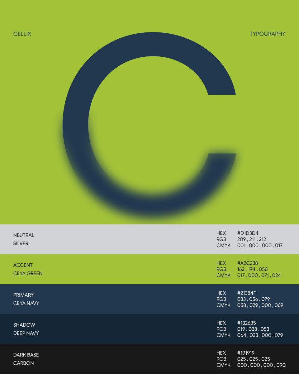 srknhrsgnl's tweet photo. Ceya Logo &amp; Visual Identity, 2025.
Two offset circles, one idea: a partner that's always alongside you. 🟢🔵
Full case study 👉 https://t.co/8hb2L1OdX9 https://t.co/QDsb4N7XAe