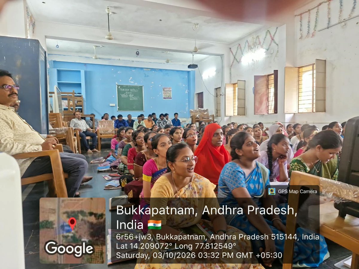 RIEMYSURU's tweet photo. Manodarpan Cell, RIE Mysuru, observed Mental Health Awareness Month with a programme for Student Teachers and Teacher Educators on 3-10-2026 at DIET, Bukkapatnam. Expert-led sessions to promote well-being, and empathetic teaching for healthier classrooms and happier minds. https://t.co/RvFX4EmrKh