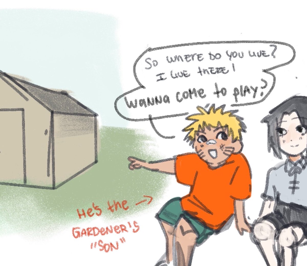 tm8toez's tweet photo. just a quick sketch of a silly idea that combines days 4 and 5 of #snsmonth26 lol https://t.co/Cx39oAACJN
