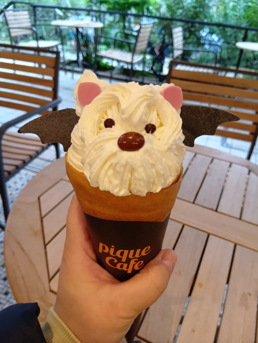 riki_onWeb's tweet photo. ジェラピケで一息。
オサレぶってスマートにスクショ撮ろうとするも、慣れぬことに悪戦苦闘して、隣席の御婦人に荷物持ちましょうかと気を遣われる🤣 https://t.co/QO7Ww7q1kr