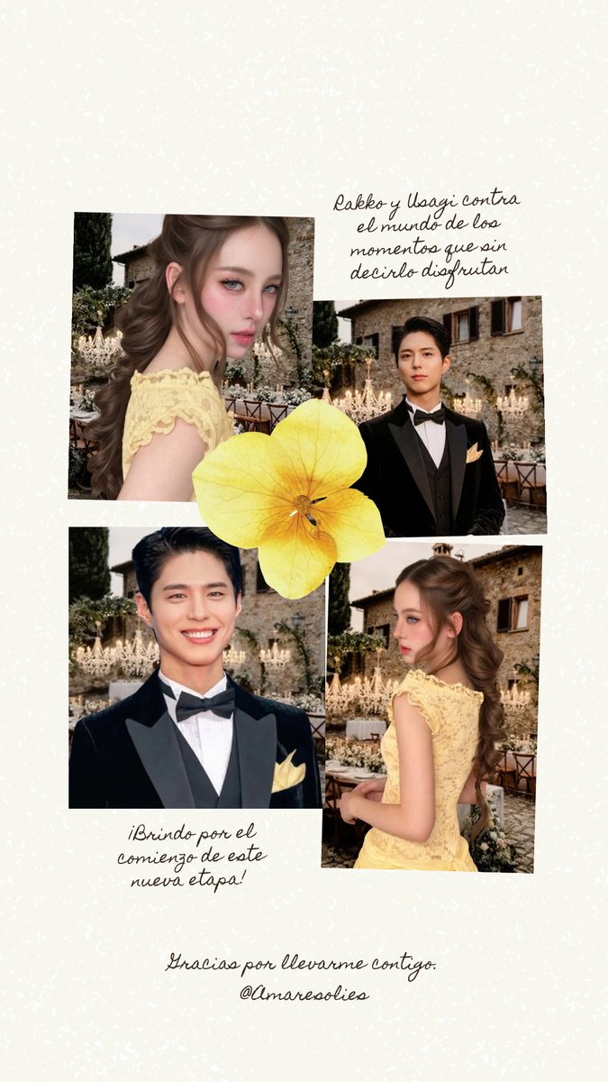Amaresolies's tweet photo. Versos de otoño [🍁] 
Agradezco Berrie me llevara como prendedor a uno de sus tantos eventos (es una mujer que viaja  y ama estar en todos lados) les deseo lo mejor en esta nueva etapa. ¡Happy wedding day! #NMHappilyEverAfter #PrinceFairyWedding https://t.co/1woyCSOCZL