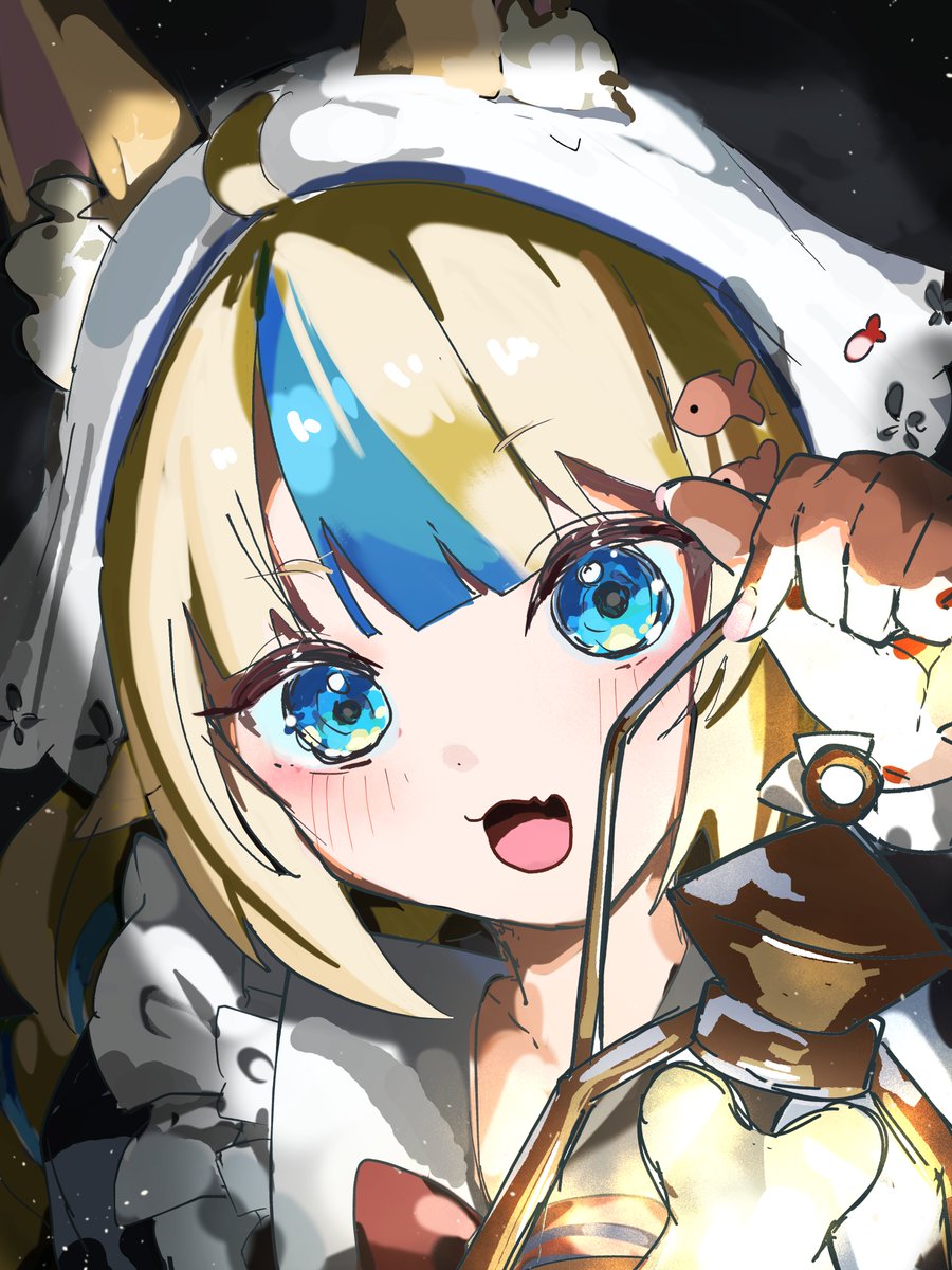 chimanakoneko's tweet photo. Welcome back, Saba!!🐟
新衣装かわいすぎ！！
#sabart https://t.co/LMNc15sR2b