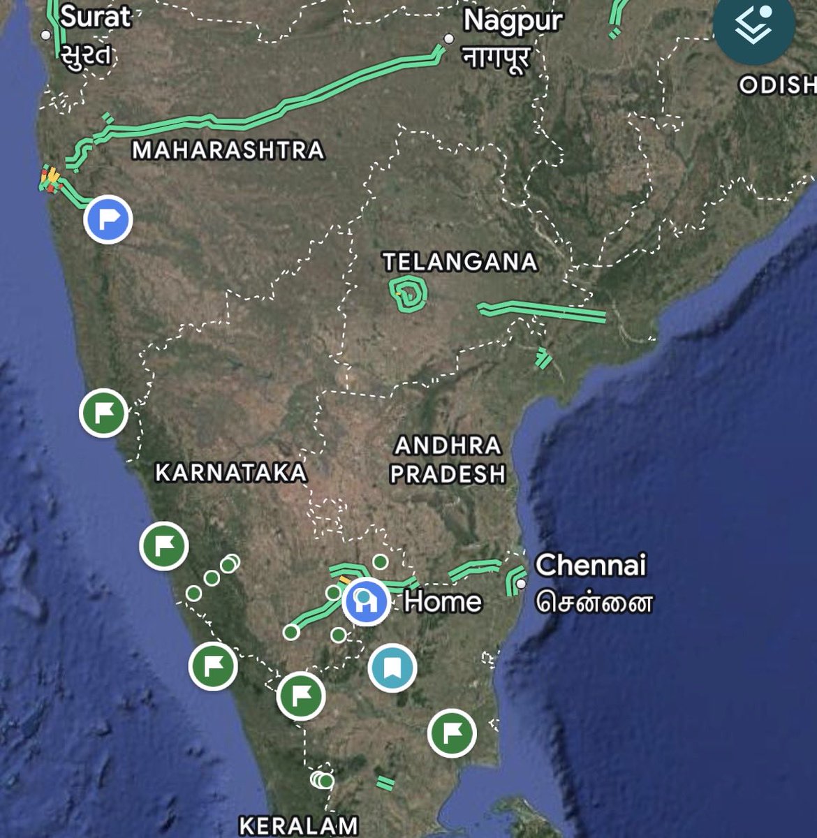 teacoffeeetc's tweet photo. The north vs south Infra gap is real - expressways. 

@ChristinMP_ someone needs to come to Delhi and see it. The number of new greenfield roads is insane. 

For KA, the central govt has put even the STRR into cold storage. https://t.co/Ph2mJnXQxX