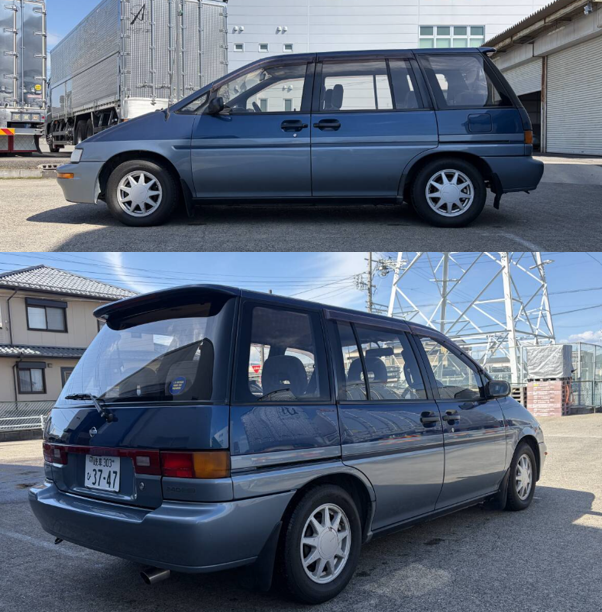 IXbE1IzHH3myazI's tweet photo. 気になる日産車！
「日産 プレーリー 240 G-7」
KA24型エンジン搭載車の5速MTは希少ですぅ😆 https://t.co/MLxwDizweW