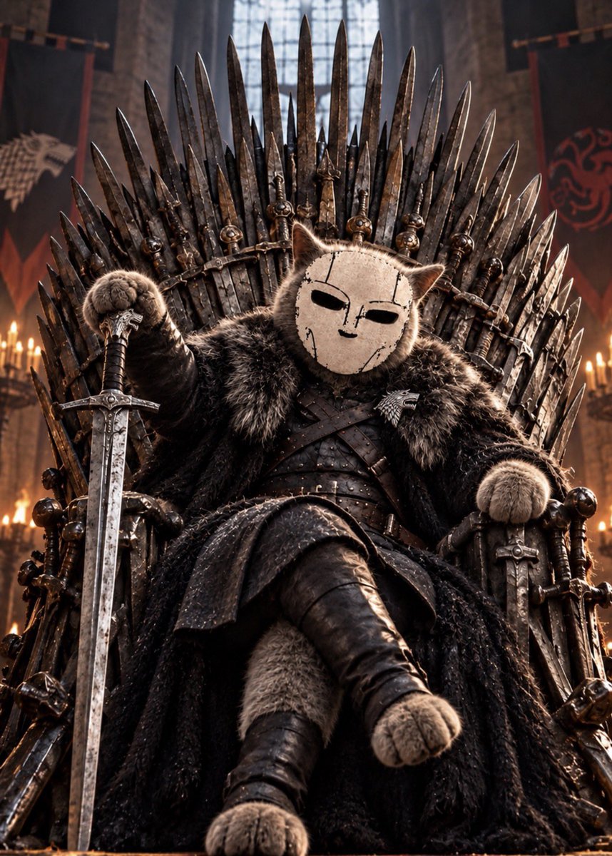 maskcatonsol's tweet photo. $mask will sit on the iron throne #privacy https://t.co/LVFvmdUdJJ