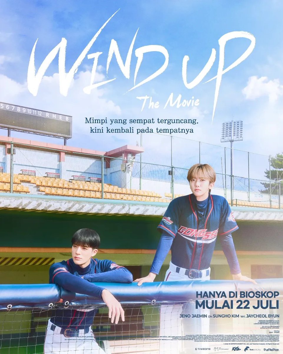 onyourmarkligf's tweet photo. siapa yang belum nonton Wind Up atau mau rewatch lagi? 👀🤍
buruan cek Cinepolis sekarang! untuk saat ini, jadwal yang tertera di aplikasi cuma sampai 6 oktober ajaa 🥹
jangan sampai kelewatan yaa 🎬🤍
#WindUp #NCTJNJM #Jeno #Jaemin https://t.co/psb0p8dX3r