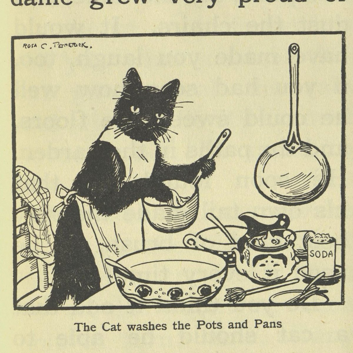 marenostrum2's tweet photo. 1930年の本にいた猫さん
むかしから諭吉みたいな猫がいたんですね https://t.co/nY41PG5fYO
