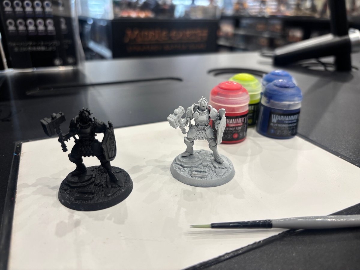 WarhammerKWGC's tweet photo. ウォーハンマーホビーには、

「集める」「作る」「塗る」「遊ぶ」「読む」の5つの要素が詰まっています。

全部楽しんでも良いし、気に入った要素に重点を置いても楽しい👍

ウォーハンマーストアでは、全ての要素を全力サポート‼️
知識豊富なスタッフにお任せあれ✌️

あなたはどの要素が好きですか❓ https://t.co/fMgFUPaCc4