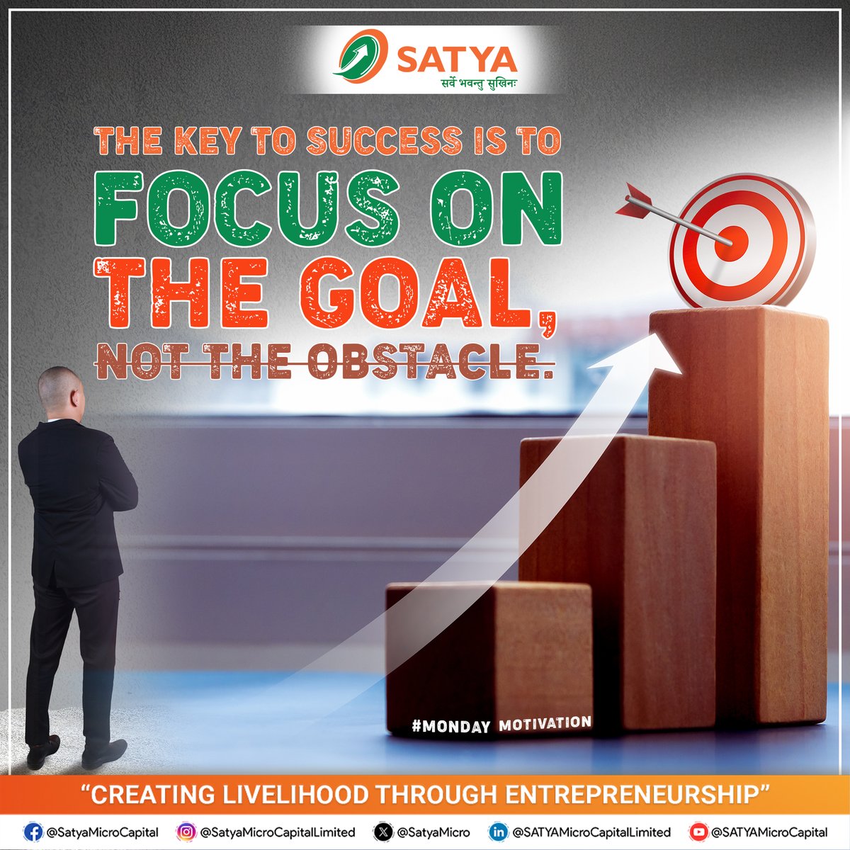 SatyaMicro's tweet photo. #MondayMotivation

When challenges arise, keep your eyes on the ultimate vision.

Success belongs to those who look past the obstacles and stay relentless in pursuit of their goals.

#FocusOnTheGoal #SuccessMindset #MFI #SATYAMicroCapitalLtd https://t.co/yVs4sTGWYz