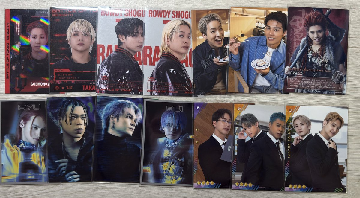 ldh_kss's tweet photo. LDH GENERATIONS THE RAMPAGE FANTASTICS BALLISTIK BOYZ PSYCHIC FEVER LIL LEAGUE TJBB ジェネ ランペ ファンタ バリ サイフィ リル 交換 フォトカ BOT ウエハース

譲】画像

求】川村壱馬 中島颯太 難波碧空 宇原雄飛  八木勇征 岩城星那 中村竜大 山田晃大 百田隼麻 海沼流星 小波津志 松井利樹 https://t.co/HqmFmIhanu