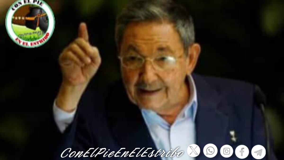 PieEnElEstribo2's tweet photo. En momentos difíciles como estos el General de Ejército nos convoca :👇👇👇

"A fortalecernos en la unidad. ¡Que nadie ni nada nos descarrile!" #RaúlEsRaúl

#CubaEstáFirme
#ConElPieEnElEstribo https://t.co/kRmxRQpj4z