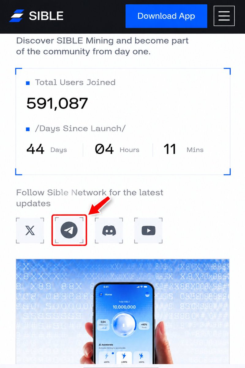 RJayCryptoX's tweet photo. 🚨 SIBLE Community — Quick Reminder!

If you’re looking to join the official SIBLE Telegram community, make sure you join it directly through the official SIBLE website. 🔵

@SibleNetworkAI — if I’m right, please repost this so more members can find the official community safely! https://t.co/rsaLCgUdWc