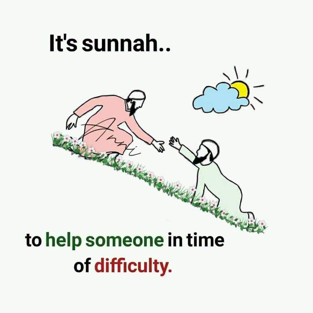 ZainabSaiduBako's tweet photo. It’s Sunnah
To Help Someone In Time Of Difficulty…🕋📿 https://t.co/1IE1r05A2v