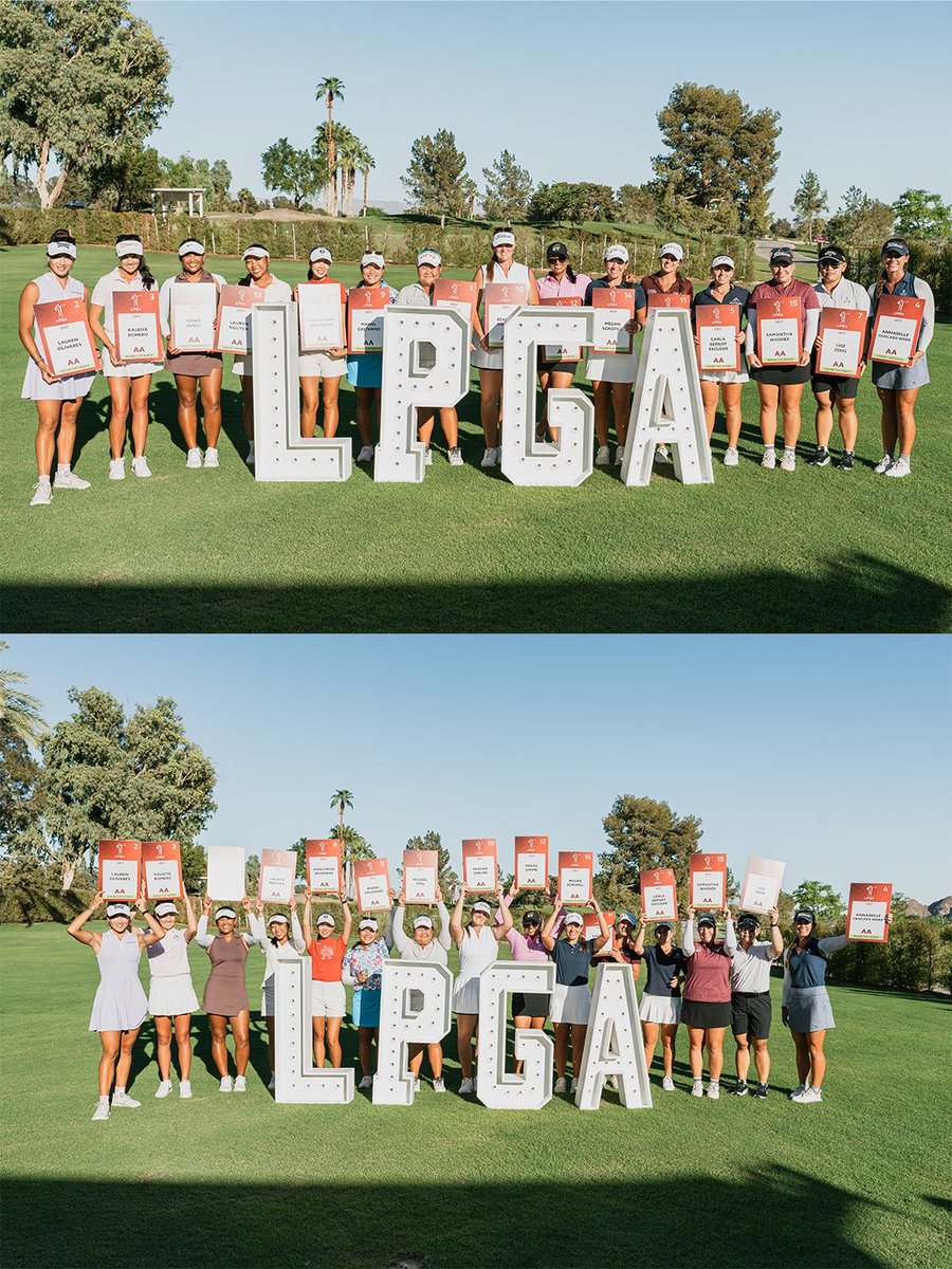 EpsonTour's tweet photo. Congratulations to our 2026 Race for the Card Top-15! 🎉

Good luck out on the @LPGA in 2027 ⛳️👏 https://t.co/GANoaoaJ8F