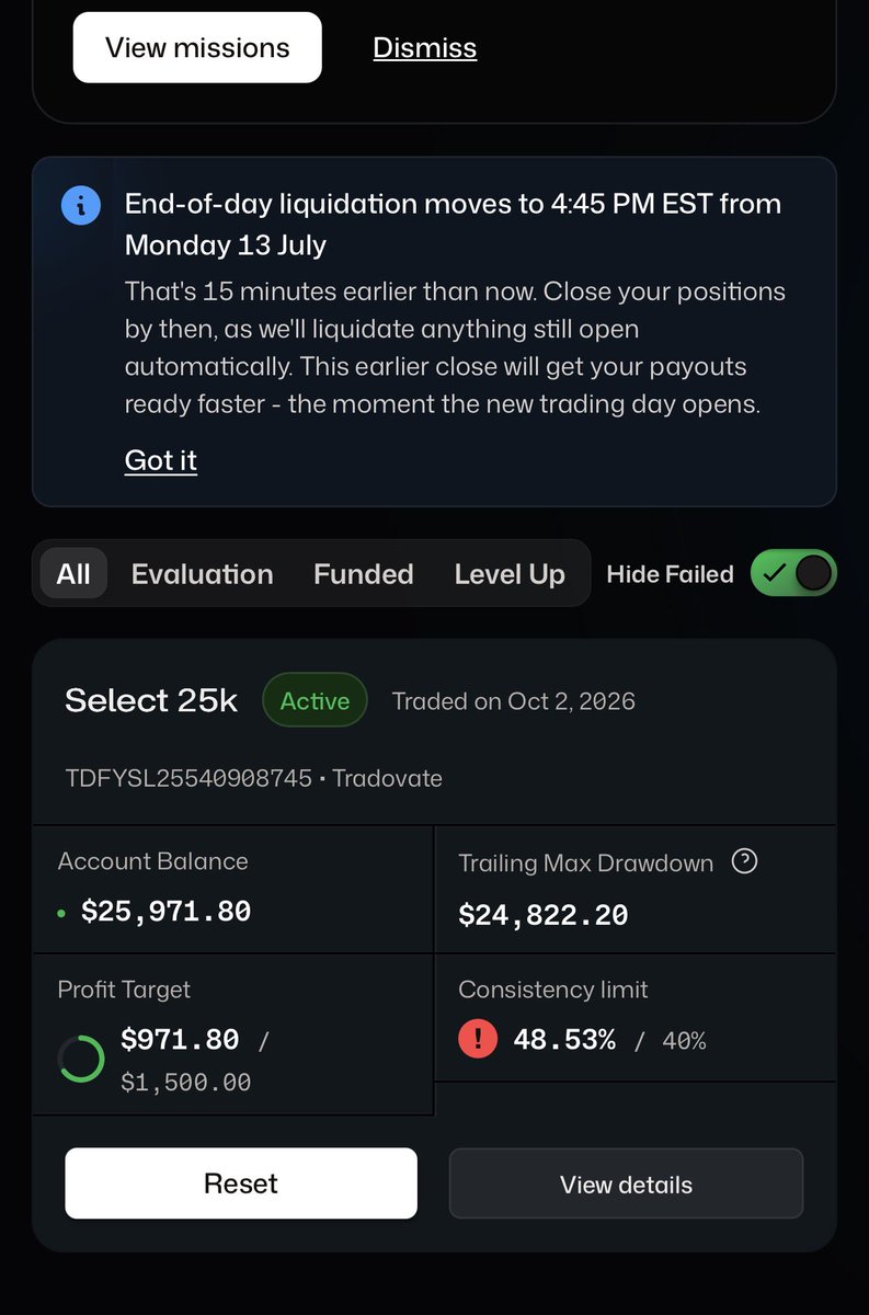 Brakimow's tweet photo. Done from Asia session it’s time now to prepare mentally and physically for london Session by hitting the gym 💪🧠

Small steps left to pass @Tradeify 25k eval as it’s my first month as full time trader https://t.co/L2FpoHjEDF