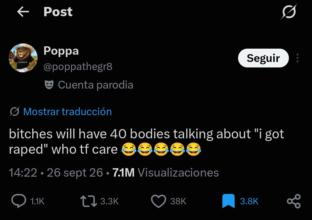 moidculling_'s tweet photo. Did birds like this just not learn anything from the past few days?
You can't have sex with a male and think you hate them or "use" them when they see you like this https://t.co/ZQBcgl360E