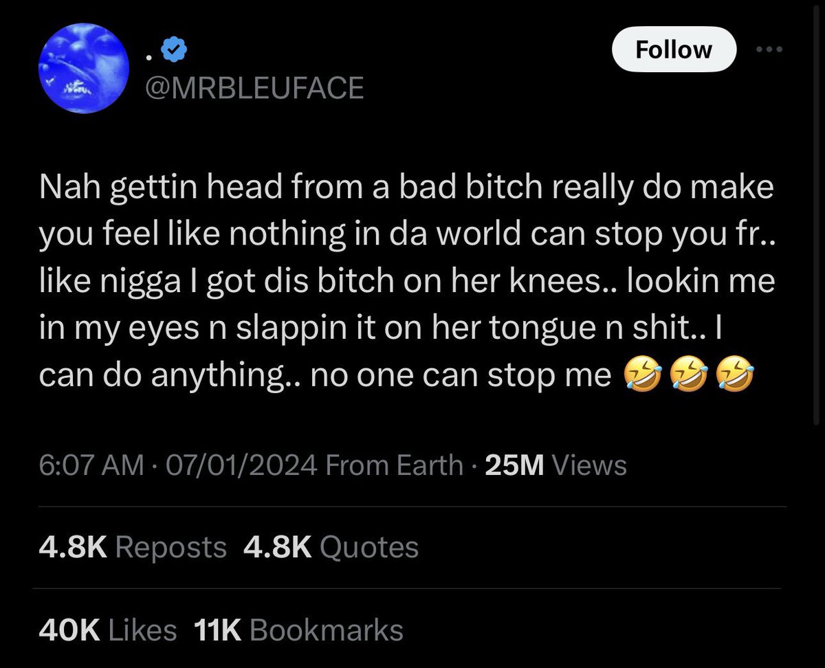 moidculling_'s tweet photo. Did birds like this just not learn anything from the past few days?
You can't have sex with a male and think you hate them or "use" them when they see you like this https://t.co/ZQBcgl360E