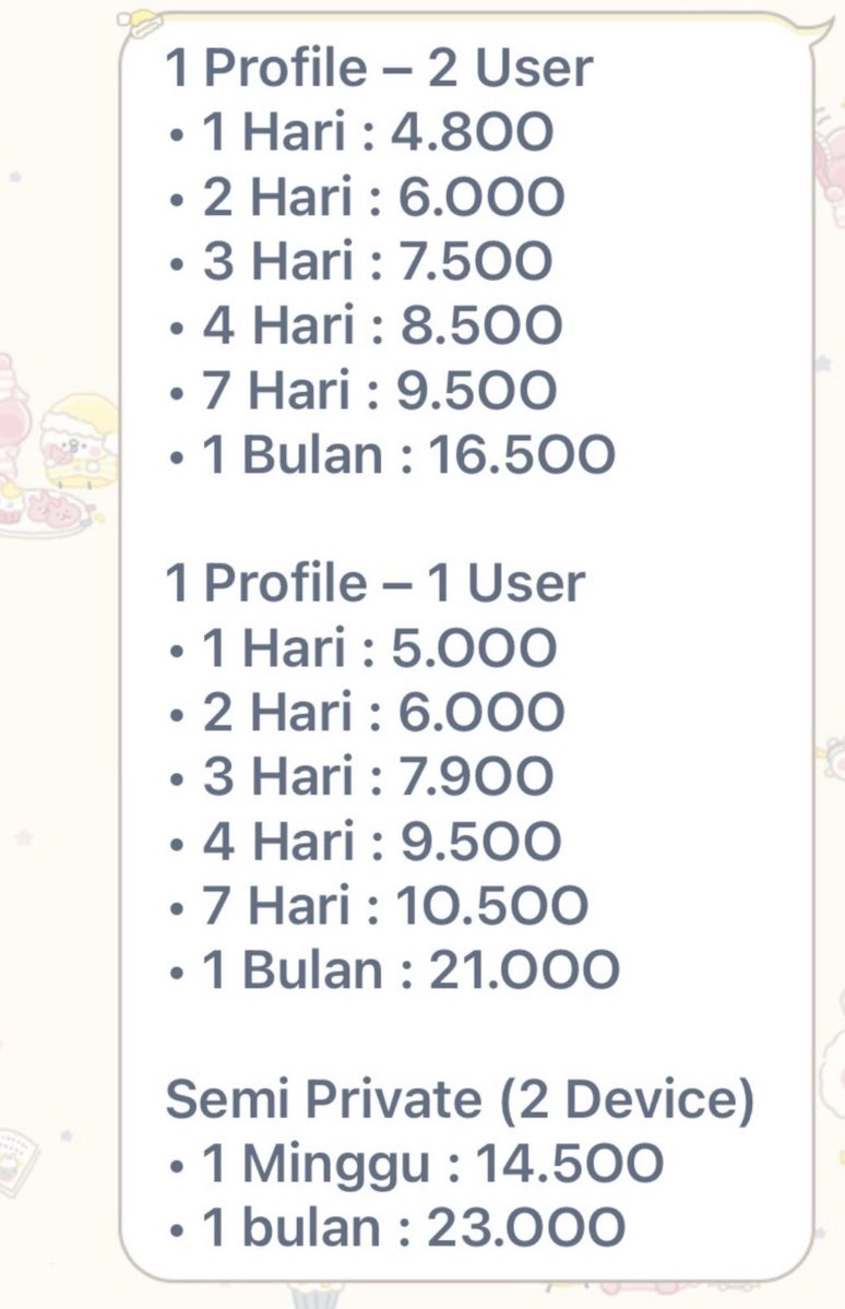 gsflows's tweet photo. @imkookly ada kak ready semua dirasi bisa tv https://t.co/hOZ495HL6o